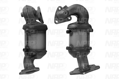 Nap Carparts Katalysator [Hersteller-Nr. CAK11466] für Opel, Vauxhall von NAP carPARTS
