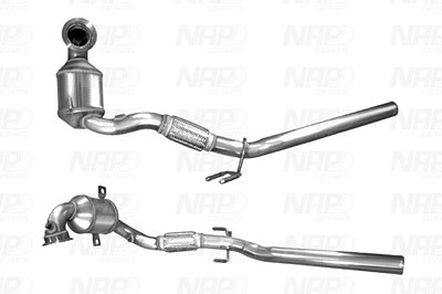 Nap Carparts Katalysator [Hersteller-Nr. CAK11371] für Audi, Seat, Skoda, VW von NAP carPARTS