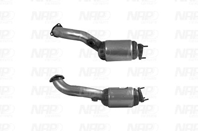 Nap Carparts Katalysator [Hersteller-Nr. CAK11514] für Audi von NAP carPARTS