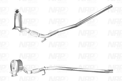 Nap Carparts Ruß-/Partikelfilter, Abgasanlage [Hersteller-Nr. CAD10623] für Audi, Seat, Skoda, VW von NAP carPARTS