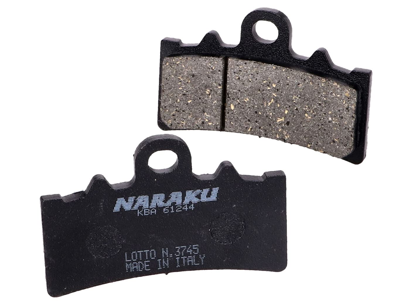Bremsbeläge Naraku organisch, vorn für KTM Duke, RC 125, 200, 390 von NARAKU