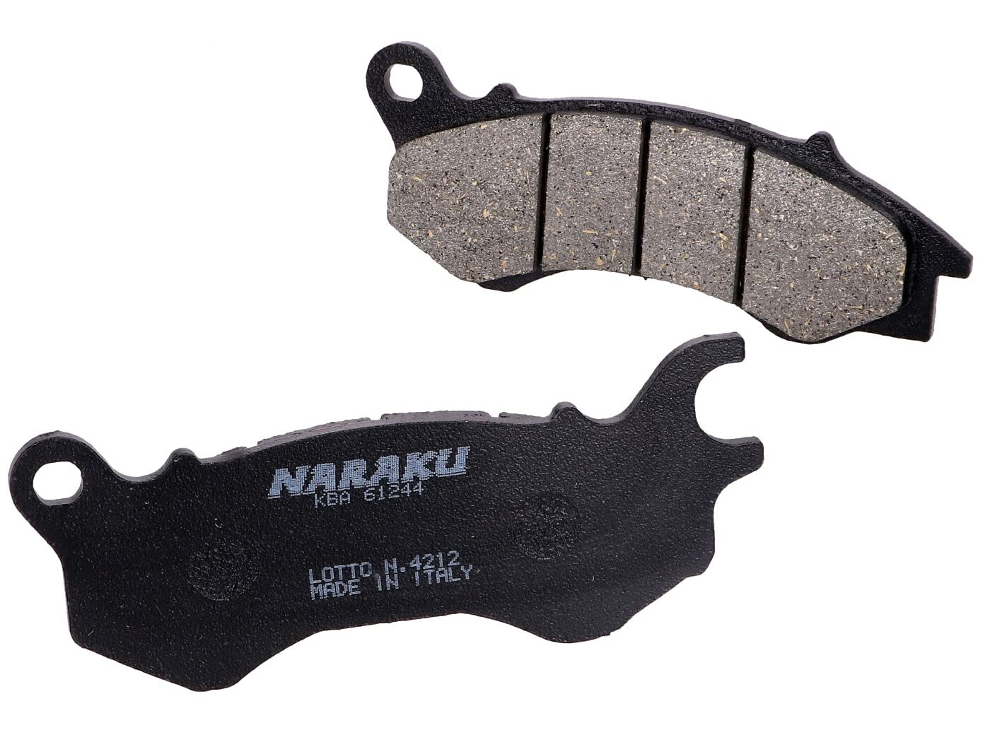 Bremsbeläge Naraku organisch für Honda PCX 125, NSC, Vision, Peugeot, Torrot von NARAKU