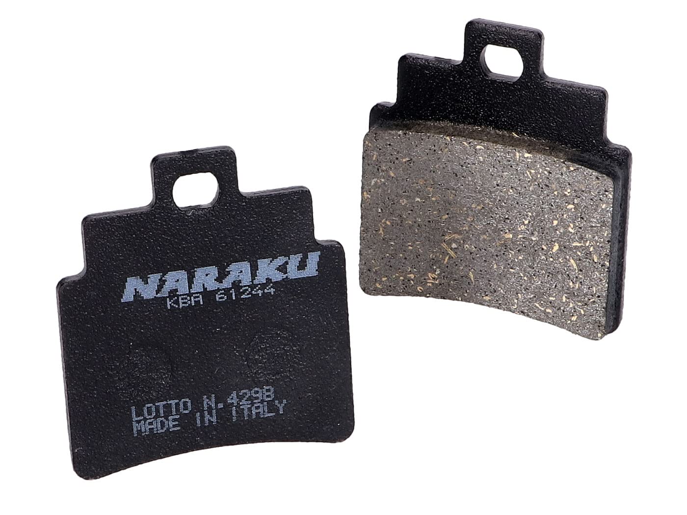 Bremsbeläge Naraku organisch für Kymco KXR, MXU, Maxxer, SYM, SMC, SYM GTS 250-300ccm von NARAKU