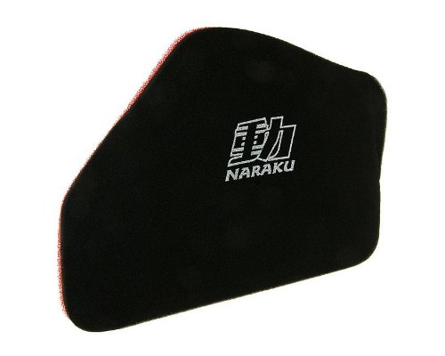 Luftfilter Einsatz Naraku Double Layer für Kymco KB 50 Meteorit Scout 50 von NARAKU