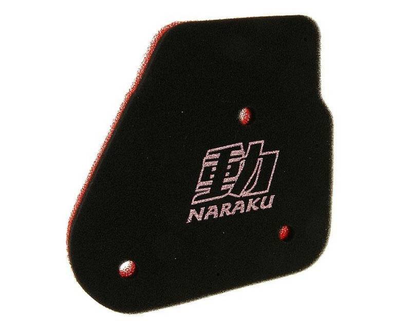 Luftfilter Einsatz NARAKU kompatibel mit REX Jinan Qingqi, Shenke REX Scooter 50 u. Rexy MK50 2T, kompatibel mit Yamaha Neos 50 2T, Malaguti F12 Phantom 50 AC -03, MBK Evolis 50, Aerox 50 von NARAKU