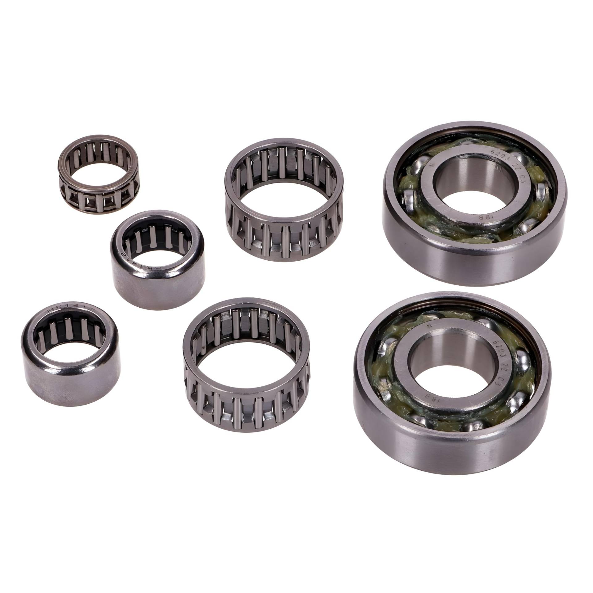 Motorlager Satz Getriebe/Kupplung Naraku für Derbi EBE, EBS, D50B Motorlager Satz Getriebe/Kupplung Naraku für Derbi EBE, EBS, D50B von NARAKU