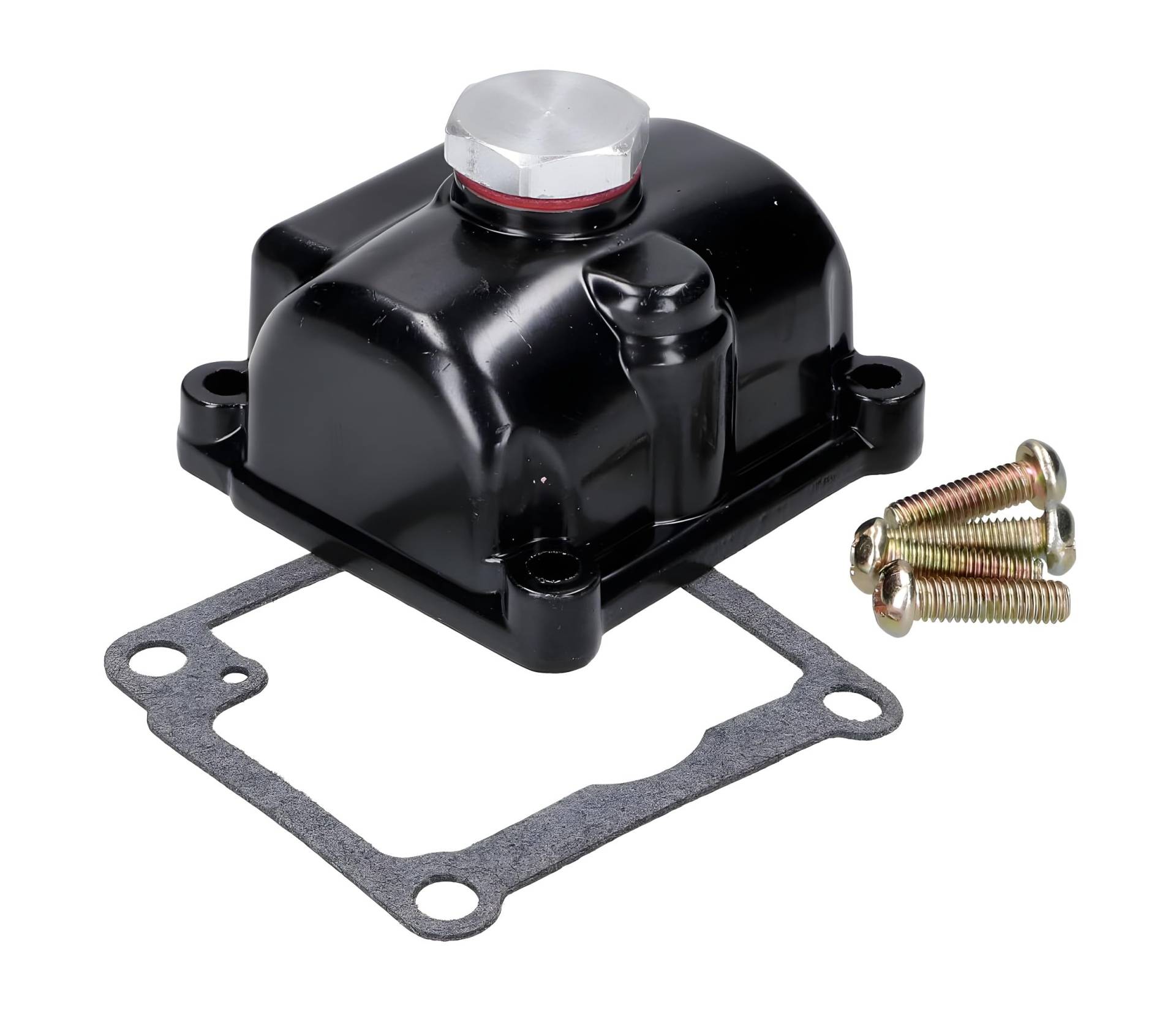 Schwimmerkammer mit Ablassschraube Naraku Racing black für Vergaser Typ PHBG Schwimmerkammer mit Ablassschraube Naraku Racing black für Vergaser Typ PHBG von NARAKU