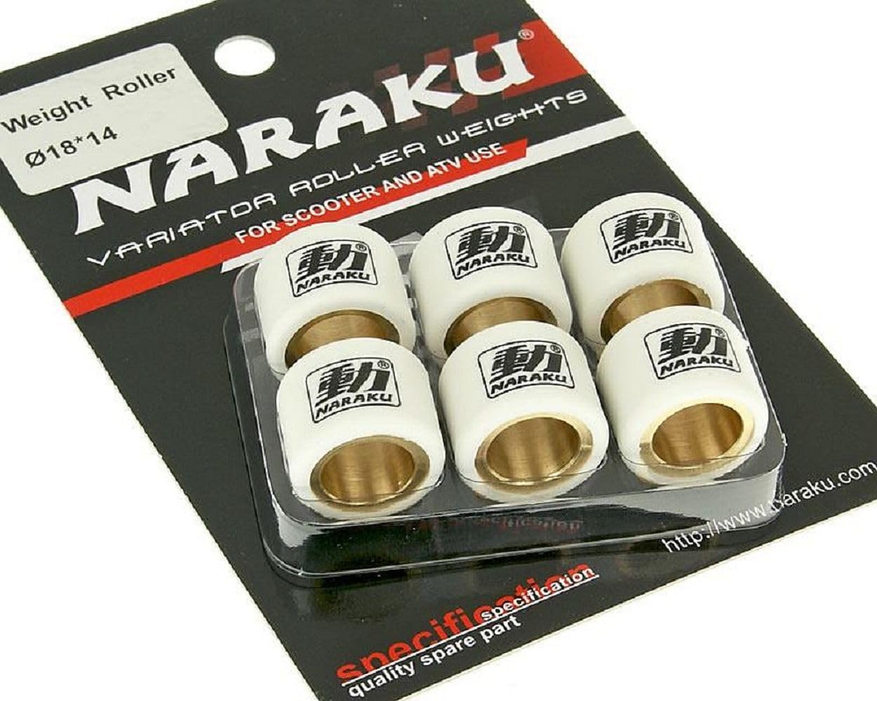 Variomatikgewichte Naraku HD Heavy Duty 18x14mm - 10,00g von NARAKU