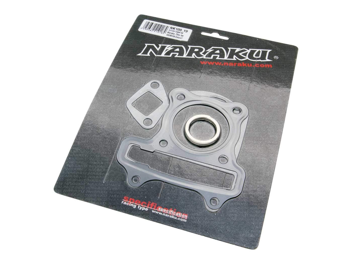 Zylinder Dichtungssatz Naraku 72ccm für 139QMB/QMA, Kymco 4T Zylinder Dichtungssatz Naraku 72ccm für 139QMB/QMA, Kymco 4T von NARAKU