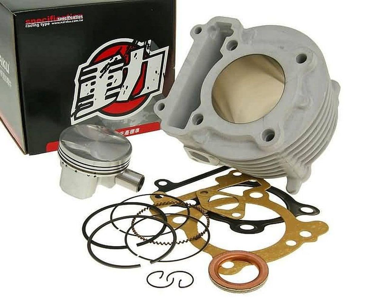 Zylinderkit Naraku 155ccm Aluminium für Yamaha Cygnus, BWs 5ML 4V Zylinderkit Naraku 155ccm Aluminium für Yamaha Cygnus, BWs 5ML 4V von NARAKU