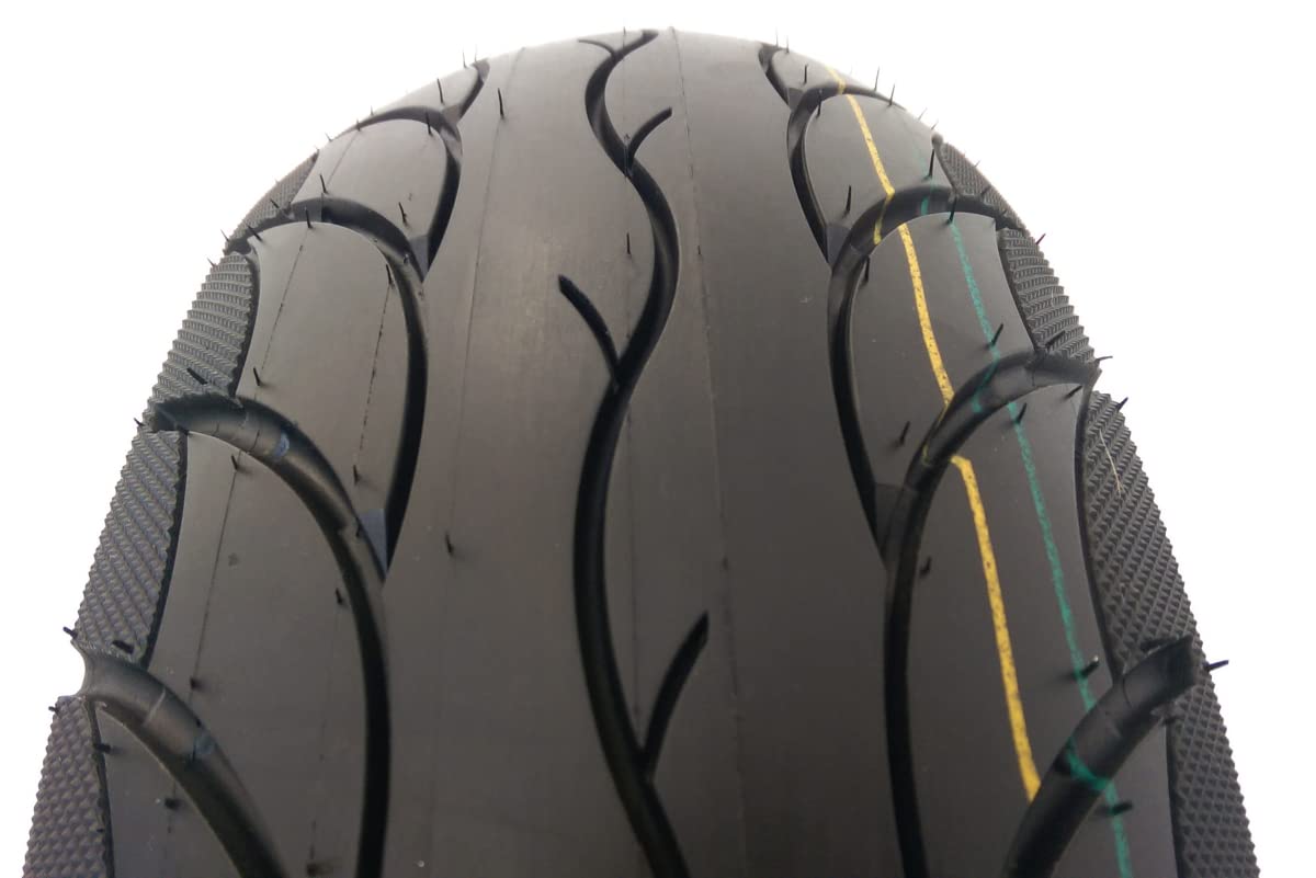 3.50-10 S1301 Reifen von NaRubb Reifen Rollerreifen in der Größe 3.50-10 3.5-10 51J 4PR TL NEU Reifen für Scooter Roller Moped Scooter Reifen Roller Reifen von NARUBB