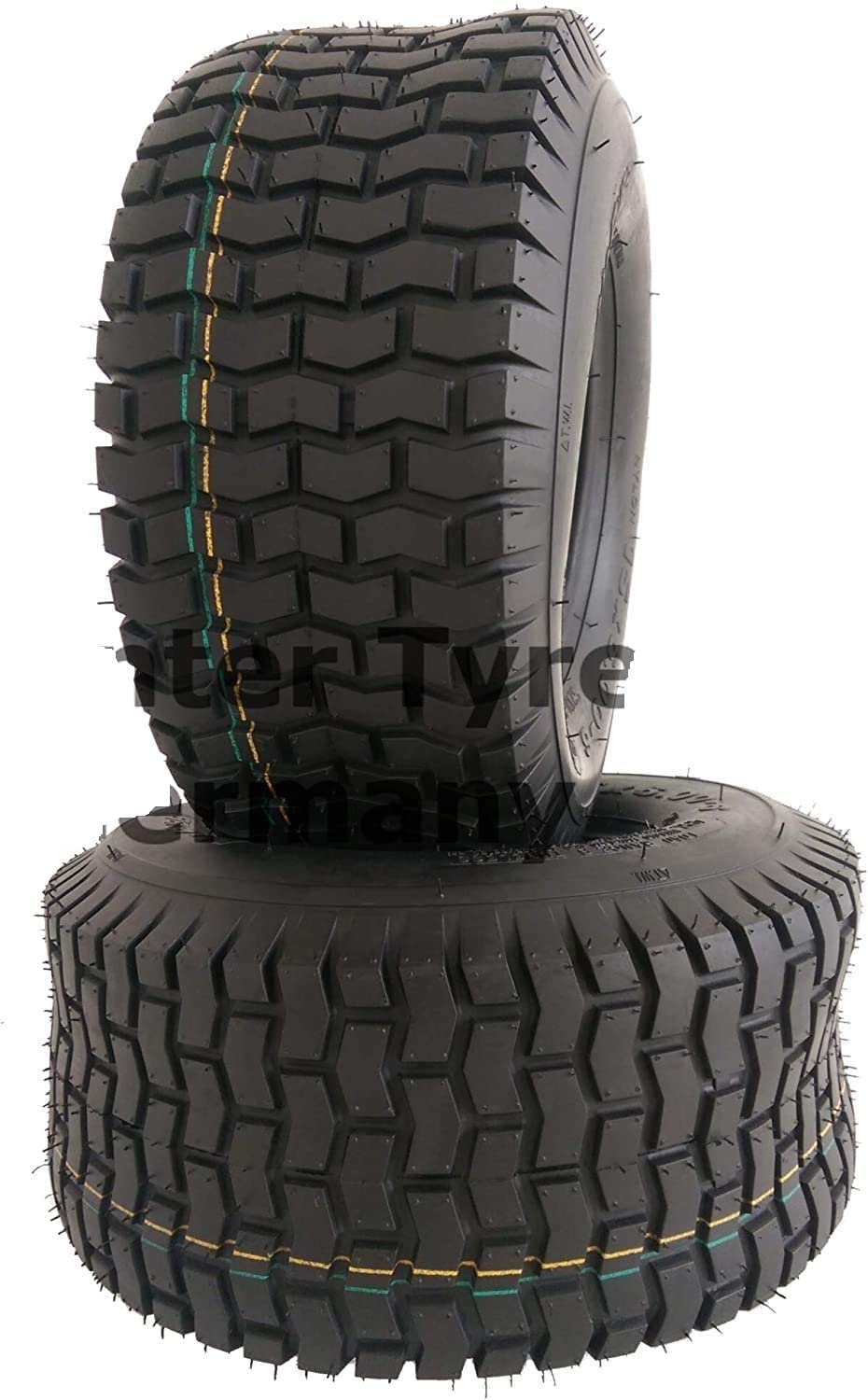 2x 20x10.00-8 S2101 Rasenmäherreifen Reifen inder Größe 20 x 10.00-8 20x10-8 20 x 10-8 Rasenreifen Reifen für Aufsitzmäher Rasentraktor Reifenmantel Stollenprofil von NARUBB