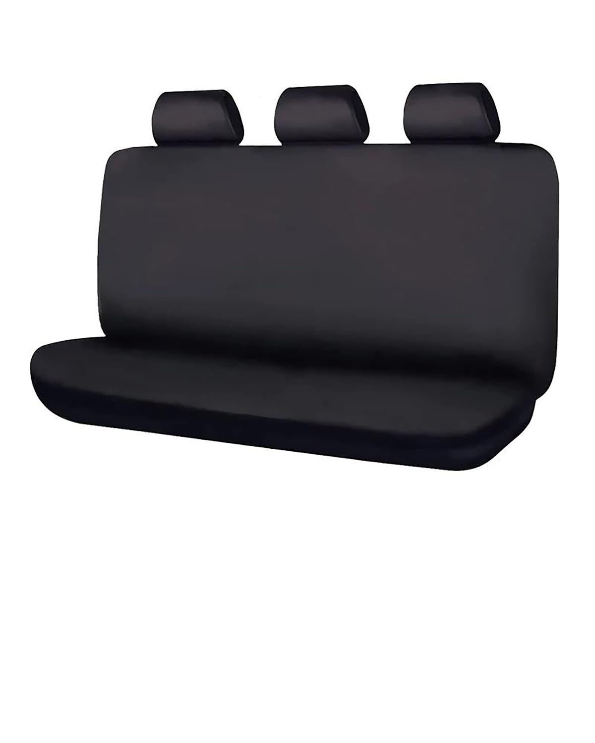 Auto Vordersitze 3-Sitzer-Rücksitzbezug Ohne Reißverschluss Auto-Vordersitzbezug Sitzbezüge Auto(Black) von NASDGAKF