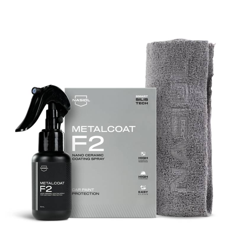 NASIOL MetalCoat F2 Nano Keramikversiegelung Auto,Keramikbeschichtung, Autolackschutz, Keramikversiegelung,Lackversiegelung,Keramikbeschichtung, Quick Detailer, Auto Nano Lack Spray von NASIOL