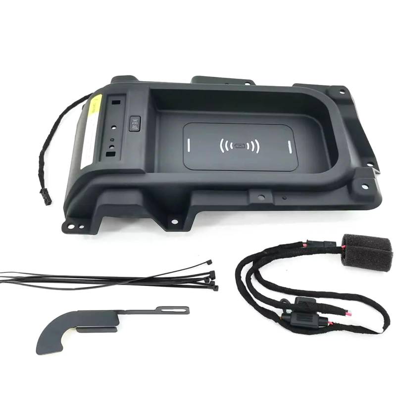 Ersatz Auto Mittelkonsole Wireless Charging Tray für Toyota Tundra 2014-2021 von NATEFEMIN