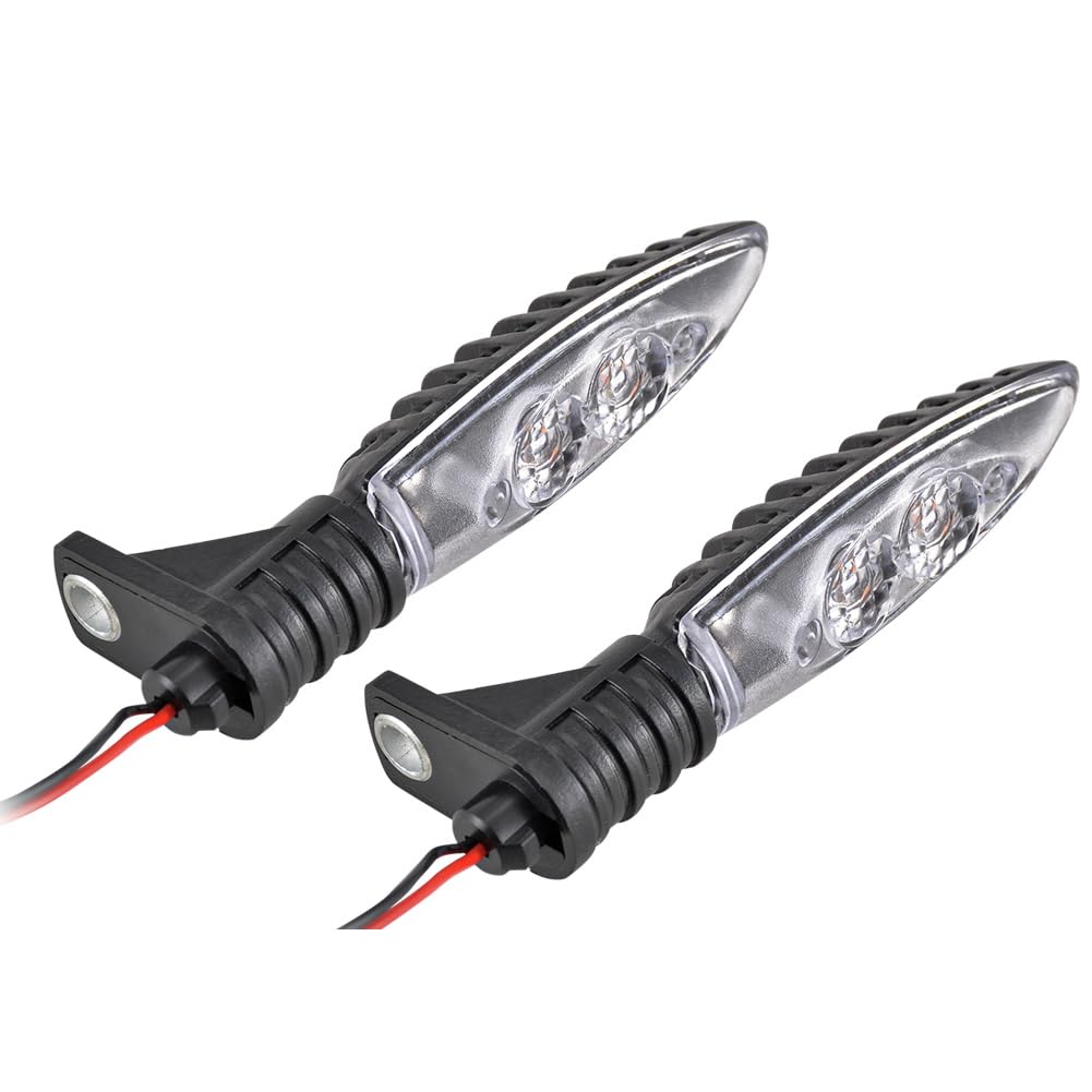 NATGIC 1 Paar Motorrad Frontblinker Bernstein, Motorrad Frontblinker Blinker für B-MW F650GS F700GS F800G F800R F800S F800ST HP2 Sport K1200R K1300R R1200GS R1200R - Klarglas NATGIC 1 Paar Motorrad Frontblinker Bernstein, Motorrad Frontblinker Blinker für B-MW F650GS F700GS F800G F800R F800S F800ST HP2 Sport K1200R K1300R R1200GS R1200R - Klarglas von NATGIC