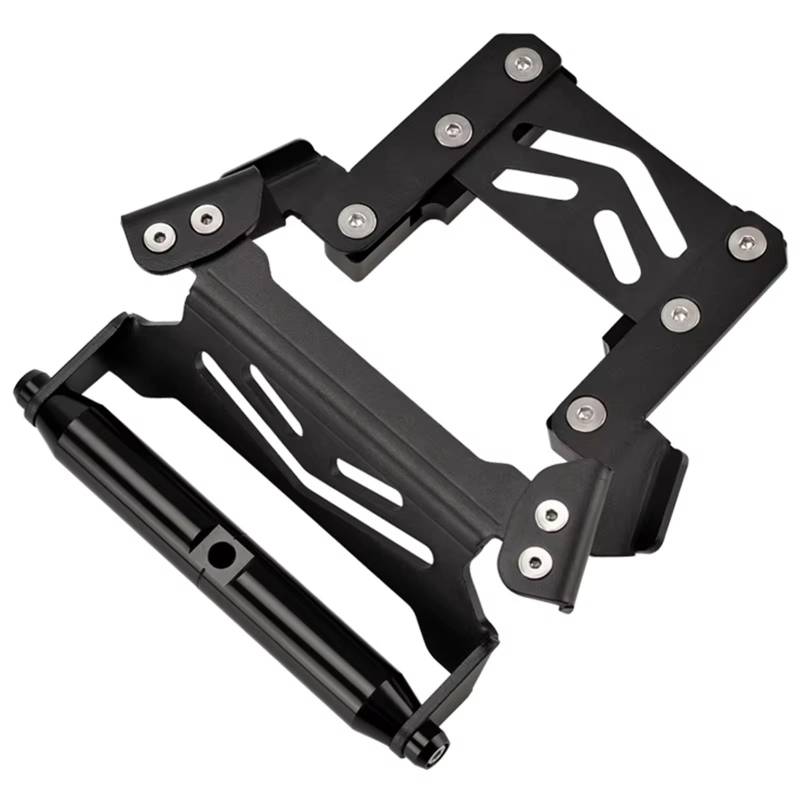 Kompatibel Mit Forza350 Für NSS350 2021 2022 2023 2024, Motorrad, 22 Mm, Handyhalter, GPS-Navigationshalterung, Fahrrekorder-Ständerunterstützung Motorrad GPS Halterung(Black) von NATWEE