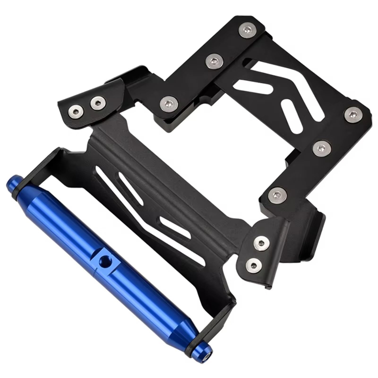 Kompatibel Mit Forza350 Für NSS350 2021 2022 2023 2024, Motorrad, 22 Mm, Handyhalter, GPS-Navigationshalterung, Fahrrekorder-Ständerunterstützung Motorrad GPS Halterung(Blue) von NATWEE