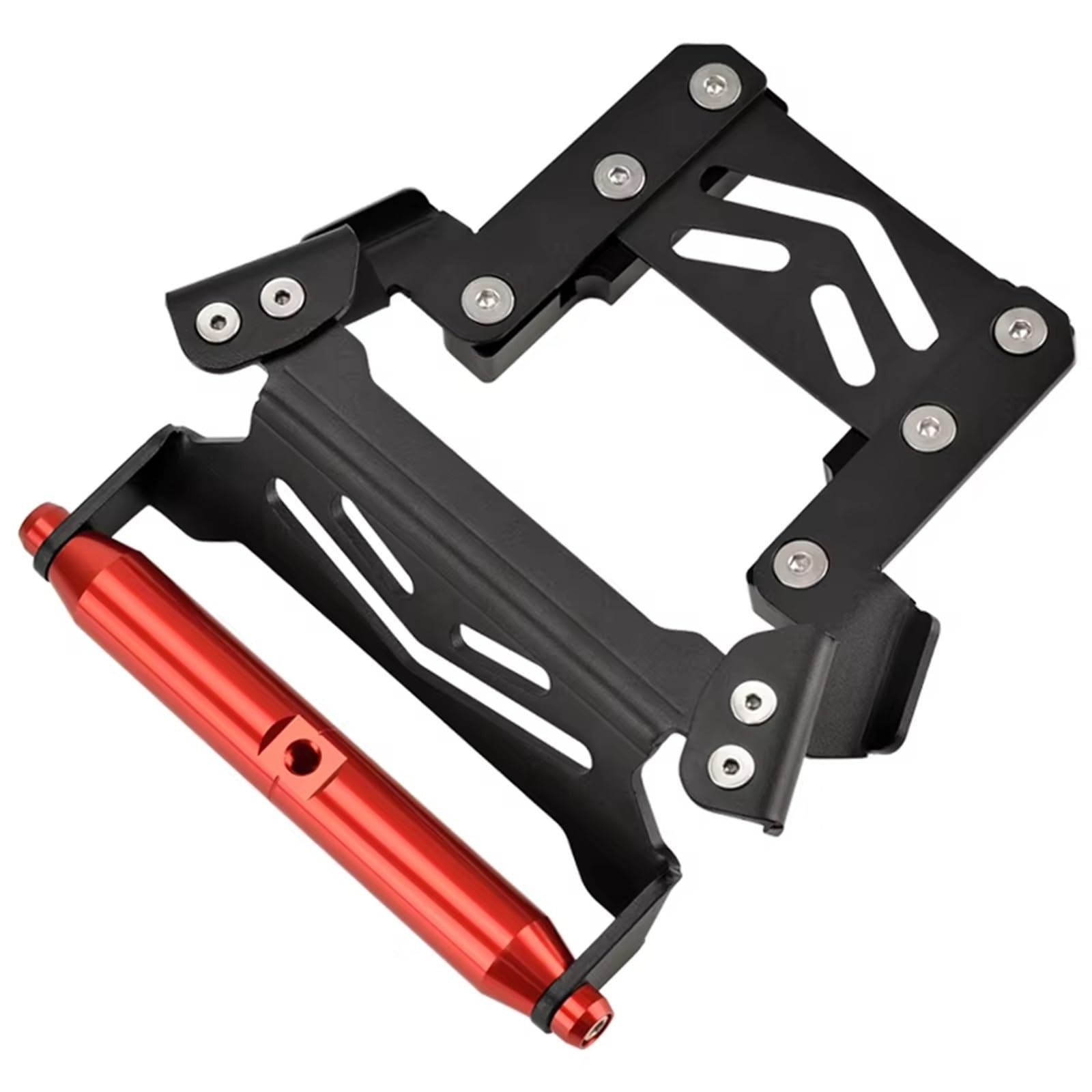 Kompatibel Mit Forza350 Für NSS350 2021 2022 2023 2024, Motorrad, 22 Mm, Handyhalter, GPS-Navigationshalterung, Fahrrekorder-Ständerunterstützung Motorrad GPS Halterung(Red) von NATWEE