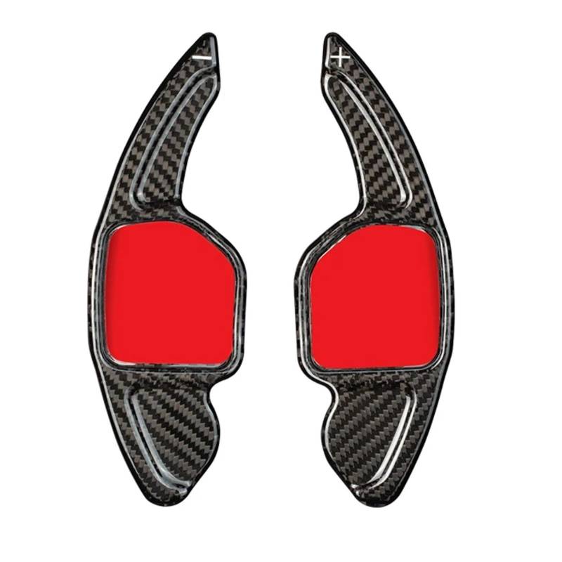 NATWEE Kompatibel Mit A1 Für A3 A4 A5 A7 A8 S3 S4 S5 S6 S7 S8 SQ5 Lenkrad Paddle Shifter Verlängerung Autozubehör Paddle Shift D6004 Auto-Schaltwippe(Type B Black) von NATWEE