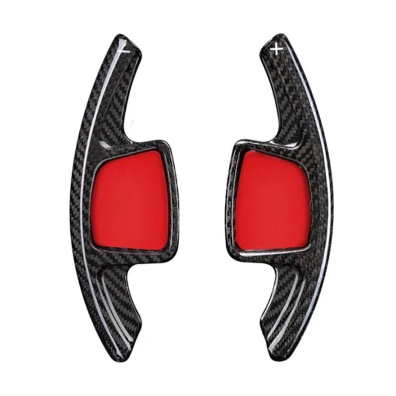 NATWEE Kompatibel Mit A1 Für A3 A4 A5 A7 A8 S3 S4 S5 S6 S7 S8 SQ5 Lenkrad Paddle Shifter Verlängerung Autozubehör Paddle Shift D6004 Auto-Schaltwippe(Type F Black) von NATWEE