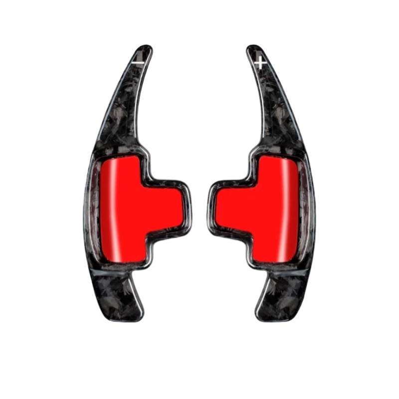 NATWEE Kompatibel Mit Benz Für A B E M Klasse ML W166 W176 W204 W212 W222 W246 C117 W218 X156 Carbon Fiber Lenkrad Paddle Shift Auto-Schaltwippe(Forged Carbon) von NATWEE