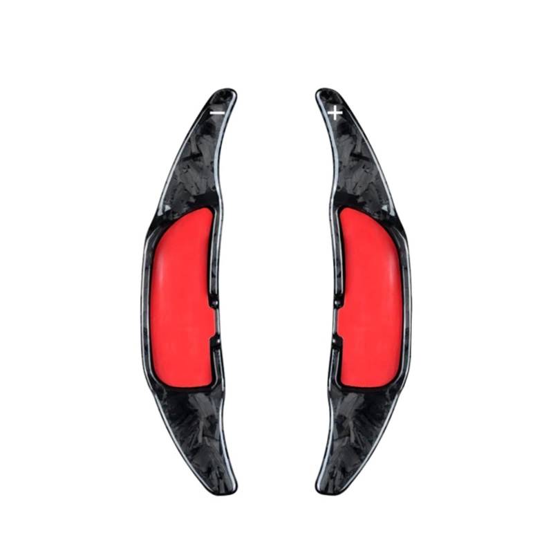 NATWEE Kompatibel Mit Benz Für W203 W204 W205 W213 W218 Für Amg A45 C63 Cla45 Gle Gla CLS Gls Lenkrad Paddle Shifter Extension D6005 Auto-Schaltwippe(Type D Forged) von NATWEE