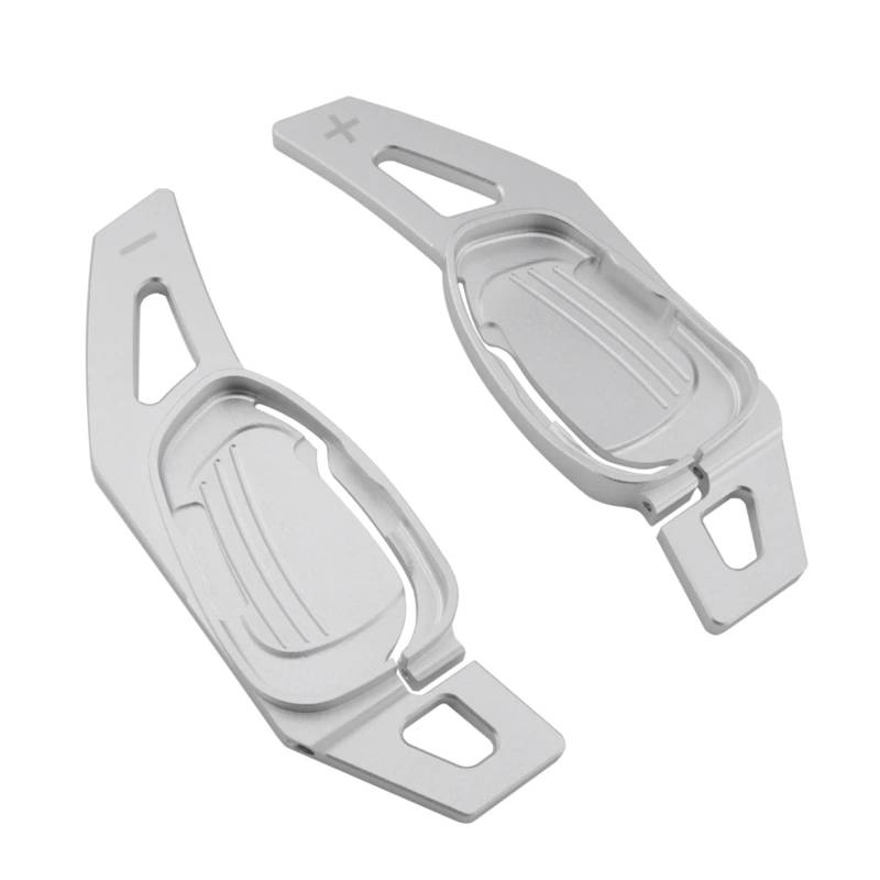 NATWEE Kompatibel Mit C&upra Für Ateca Für Leon 2020 2021 2022 Lenkradschaltpaddel Verlängern Zubehör Paddelschalthebel-Stylingteile Auto-Schaltwippe(Silver) von NATWEE