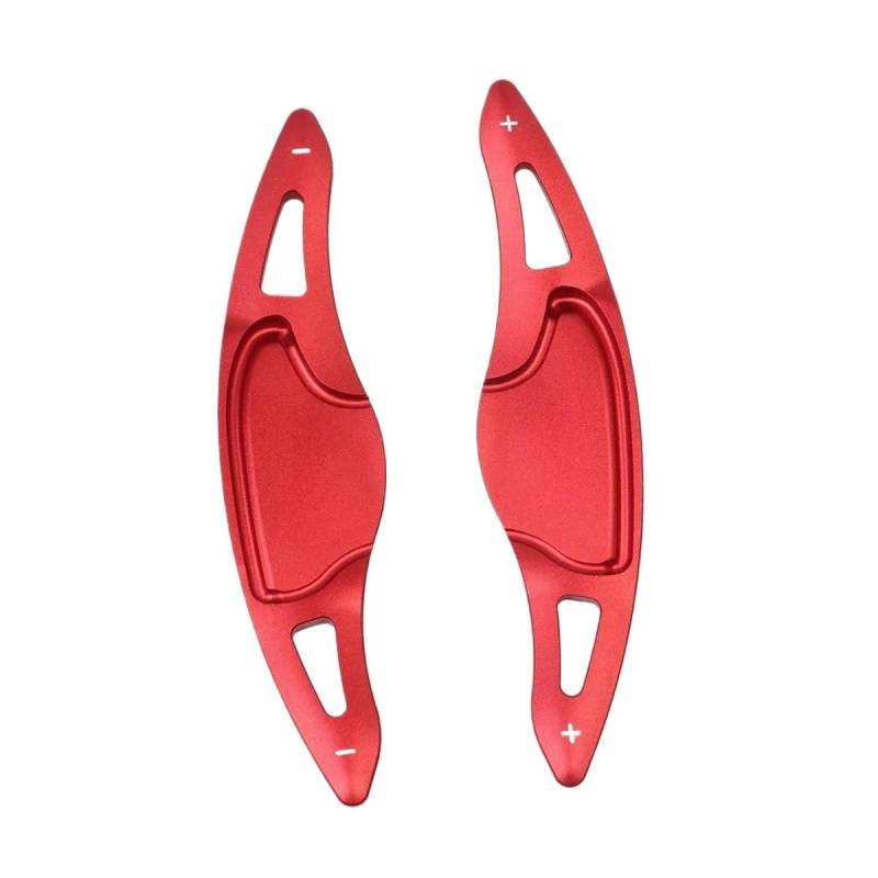 NATWEE Kompatibel Mit City 2014 2015 2016 2018 Car Gear Shift Shifter Extension Extender Lenkrad Paddle Shift Extension Shifters Auto-Schaltwippe(Red) von NATWEE