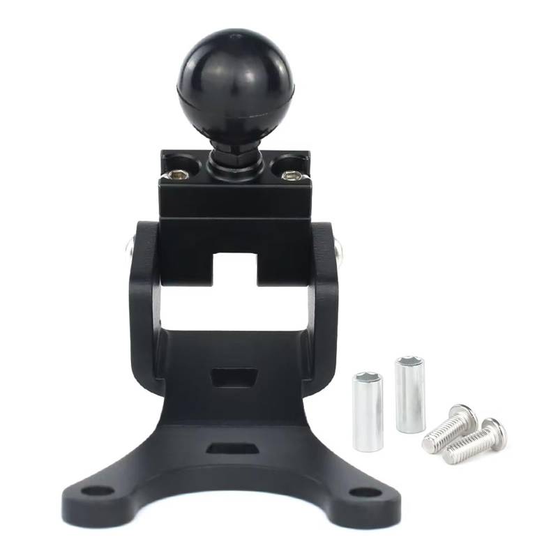 NATWEE Kompatibel Mit Ducati Für Panigale Für 1299 2015 2016 2017 Für 1199 2012 2013 2014 2015 Motorrad-Navigations-Lenkerhalterung Motorrad GPS Halterung(Black F) von NATWEE