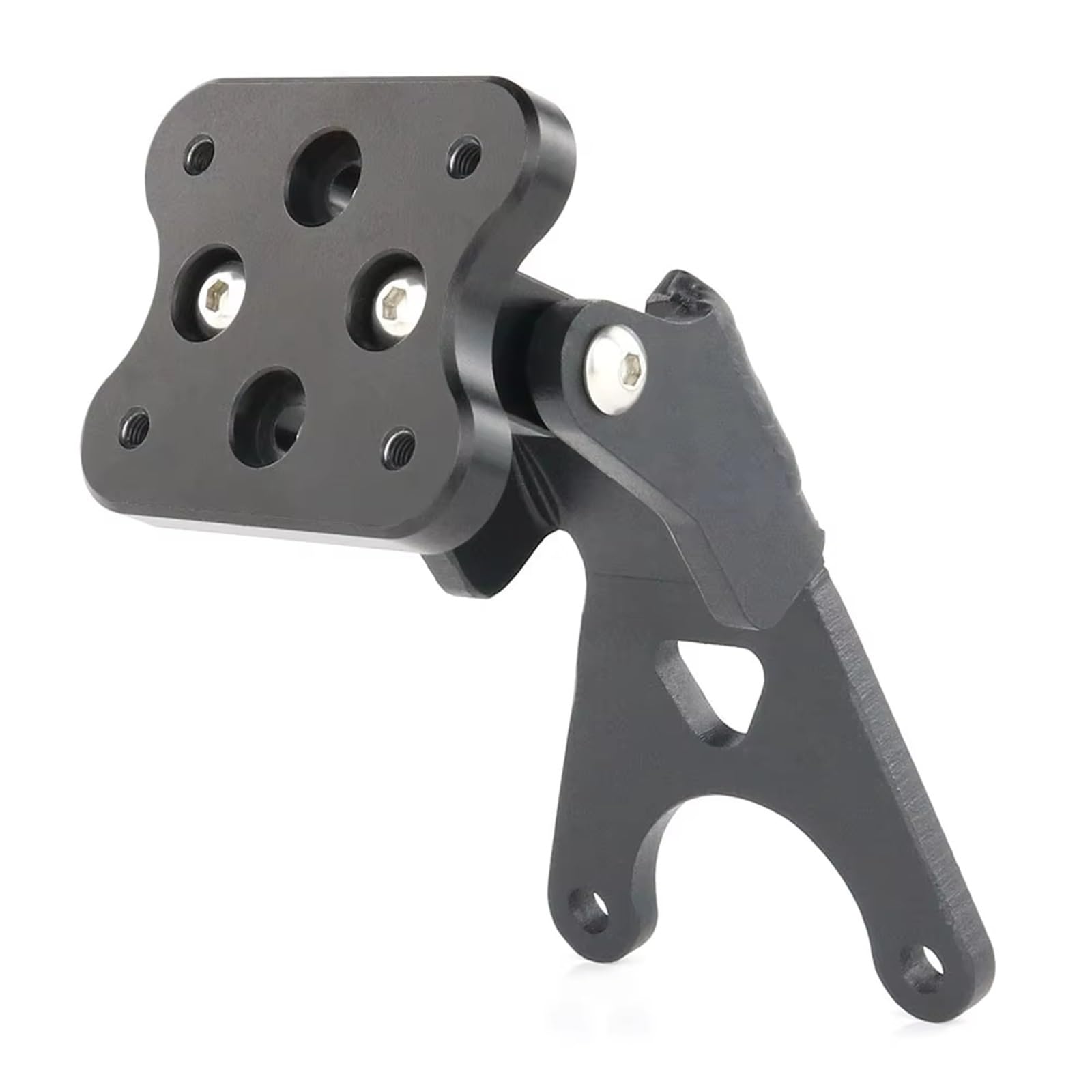 NATWEE Kompatibel Mit Ducati Für Panigale Für V4 Für V4S 2018 2019 2020 2021 2022 2023 2024 Für V4R 2019–2024 Motorrad-Navigations-Lenkerhalterung Motorrad GPS Halterung(Black B) von NATWEE