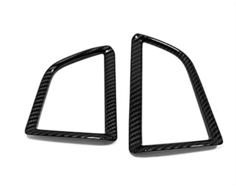 NATWEE Kompatibel Mit Ford Für Edge 2018 2019 2020 Auto Front AC Air Outlet Vent Rahmen Abdeckung Borte Schutz Aufkleber Innen Auto Styling Zubehör Air Vent Abdeckung Auto(2) von NATWEE