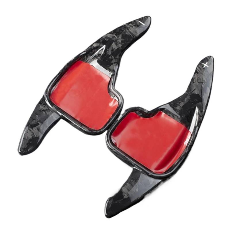 NATWEE Kompatibel Mit Für 1 2 3 4 5 6 7 Serie F30 F32 F10 F20 F15 F16 X1 X3 X4 X5 X6 Paddle Shift Geschmiedete Carbonfaser-Verlängerung D6025 Auto-Schaltwippe von NATWEE