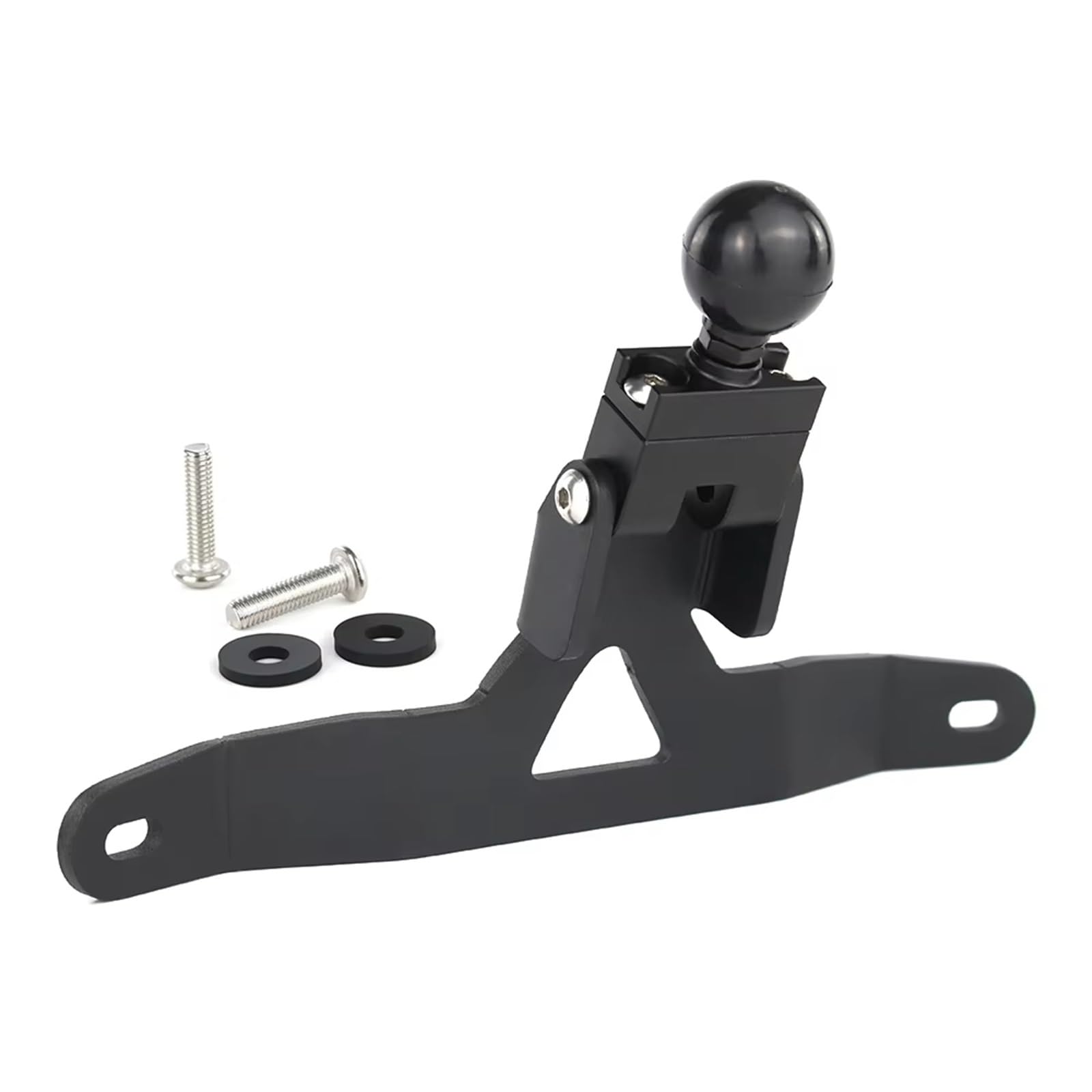 NATWEE Kompatibel Mit Für F900XR 2020 2021 2022 2023 2024 Motorrad-GPS-Halterung, Navigationsplattenhalterung, Windschutzscheibenständer, Telefonhalter Motorrad GPS Halterung(Black F) von NATWEE