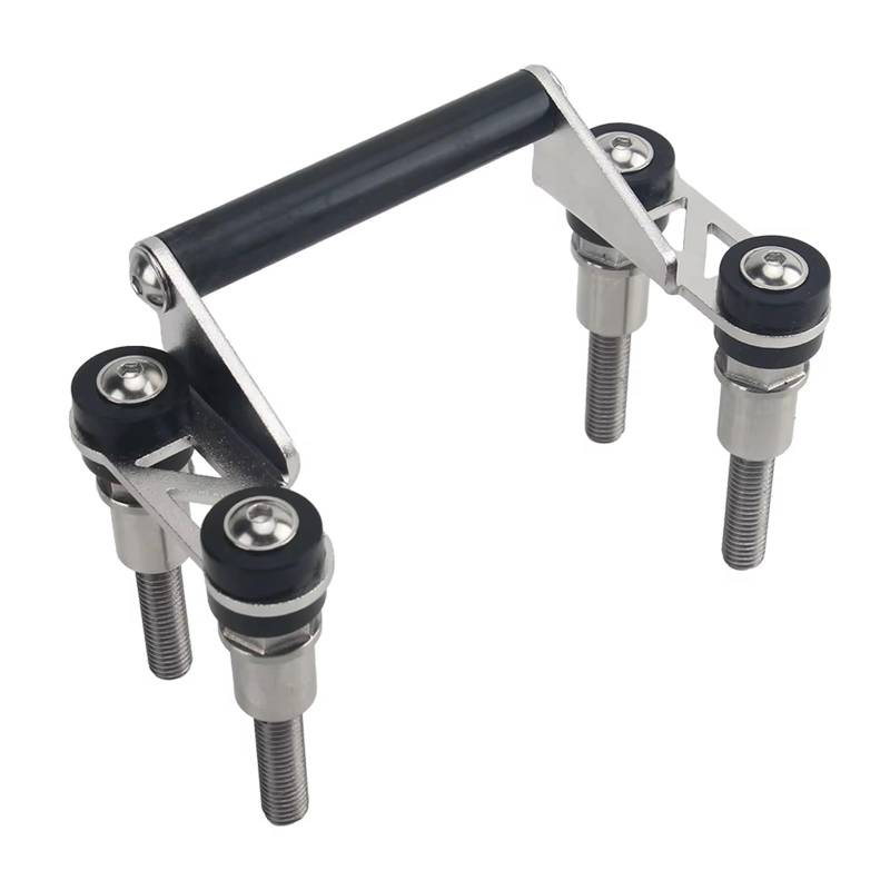 NATWEE Kompatibel Mit Für R1200GS Für LC 2013 2014 2015 2016 2017 2018 2019 2020 2021 2022 2023 Motorrad-Navigations-Lenkerhalterung Motorrad GPS Halterung(White) von NATWEE
