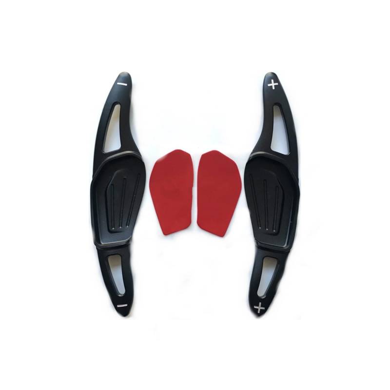NATWEE Kompatibel Mit Skoda Für Octavia A8 Mk4 Für Enyaq Iv Rs 2020 2021 Auto-Lenkrad-Schaltpaddel-Teile Schalthebel-Paddelverlängerung D6075 Auto-Schaltwippe(Black) von NATWEE