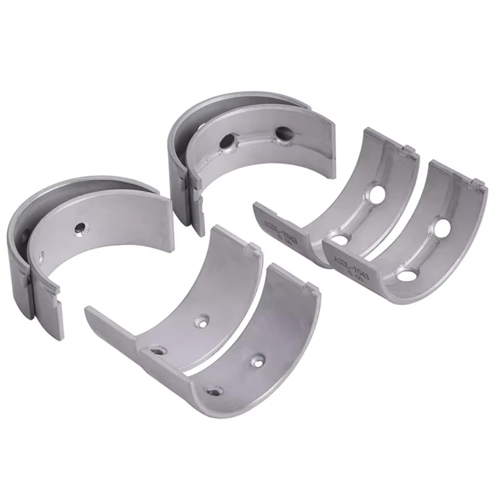 NATWEE Kompatibel Mit Vt250 Spada 1988-1990 Für Vt250f Xelvis 1992 Motorrad-Pleuellager Und Kurbelwellen-Hauptlager 33 Mm 32 Mm 13314-KE8-013 Hauptkurbelwellenlager(Add 0.75) von NATWEE