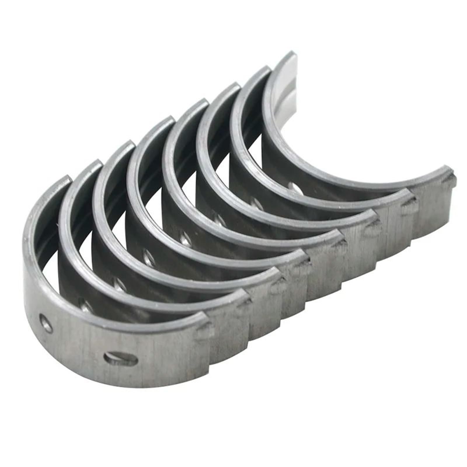 NATWEE Kompatibel Mit Yamaha Für Xvz13tf Für Royal Star Für Venture 1999-2013 Motorrad-Hauptkurbelwellenlager 37/36,75/36,50/36,25/36 Mm, 8 Stück Hauptkurbelwellenlager(37mm) von NATWEE