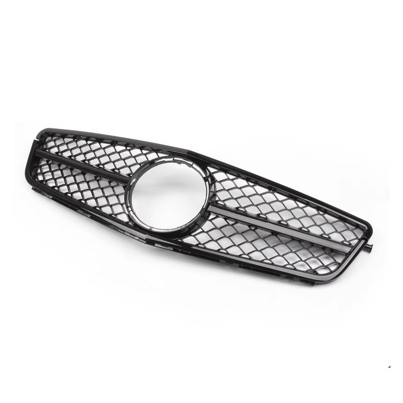 Frontgrill AMG Schwarzer Frontgrill Für Die Stoßstange Passend C-Klasse Für Benz W204 C300 C350 2008 2009 2010 2011 2012 2013 2014 Auto-Kühlergrill von NAUTIG