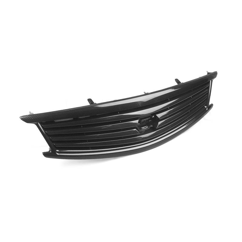 Frontgrill Auto Kühlergrill Grill Oberen Stoßfänger Haube Mesh Für Infiniti G25 G37 Q40 4 Tür Limousine 2010 2011 2012 2013 2014 2015 Auto-Kühlergrill(Carbon Fiber Pattern) von NAUTIG