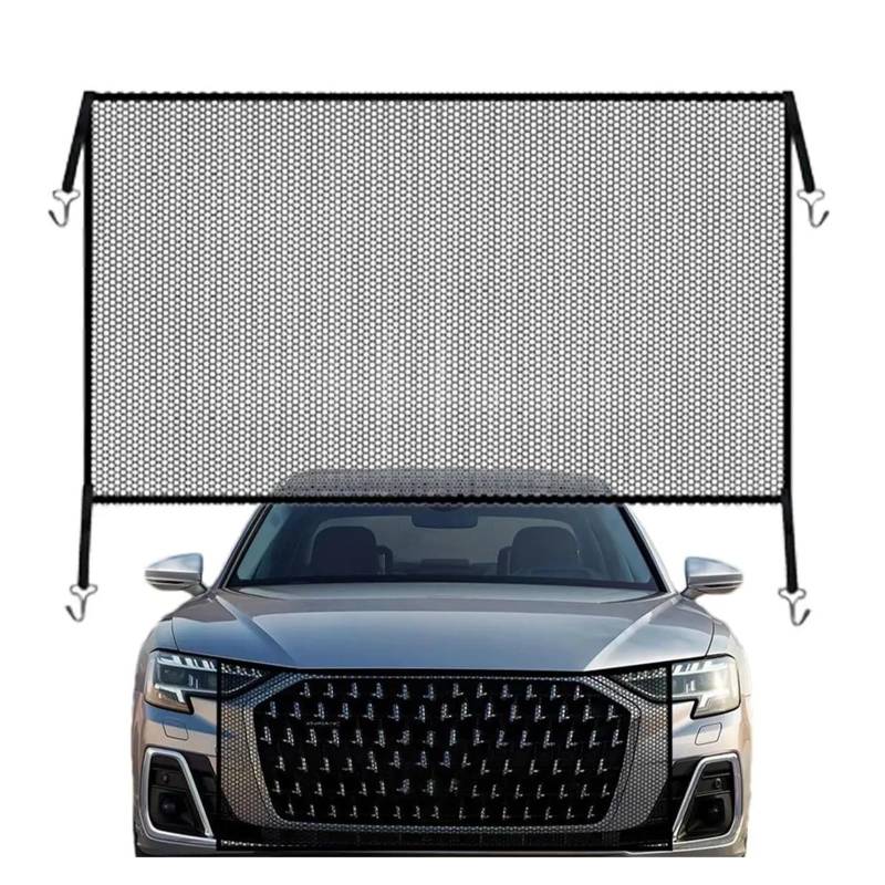 Frontgrill Auto-Stoßstangengrillgitter Multifunktionales Grillgitter Spoiler Stoßstangenentlüftung Auto-Pickup-Truck-Grilleinsatz Langlebiger Schutz Für Das Auto Auto-Kühlergrill von NAUTIG