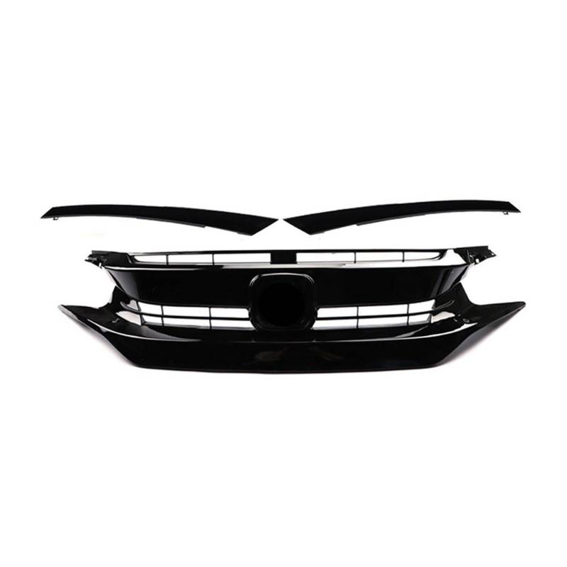 Frontgrill Autozubehör Frontstoßstangengrill Center Styling Oberer Grill Für Civic Limousine/Fließheck 2016 2017 2018 Auto-Kühlergrill(E) von NAUTIG