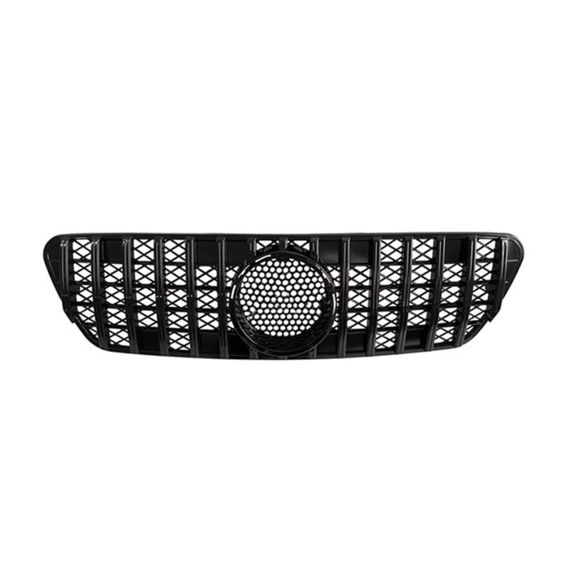 Frontgrill Frontgrill Grills Facelift ABS GT Racing Grill Für Benz W163 ML-Klasse ML320 ML350 ML500 1998-2004 Auto-Kühlergrill(Schwarz) von NAUTIG