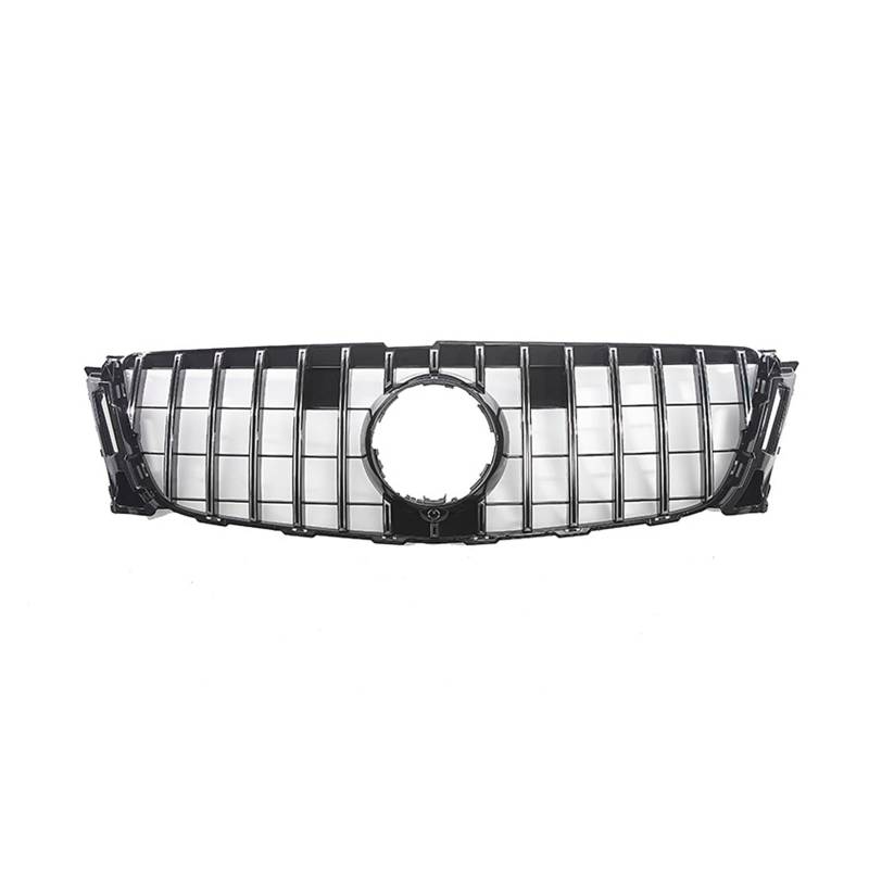 Frontgrill Frontgrill Haube Tuning Racing Grill Für Benz GL Klasse X166 GL350 GL400 2013 2014 2015 ABS Grills Auto-Kühlergrill(Silber) von NAUTIG