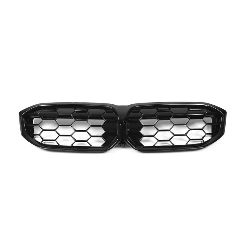 Frontgrill Für 3er G20 G21 LCI 318i 330i 320d M340i M340d 2023 2024 Auto-Renngrill Frontnierengrill Stoßstangengrills Auto-Kühlergrill(Schwarz) von NAUTIG