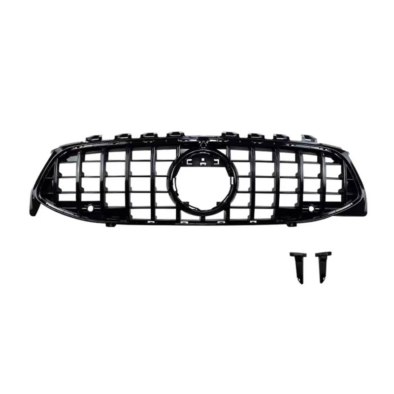 Frontgrill Für Benz CLA-Klasse C118 2020+ CLA180 CLA200 AMG Line GT Frontstoßstange Nierengrill Auto Styling Dekor Racing Grills ABS Auto-Kühlergrill von NAUTIG