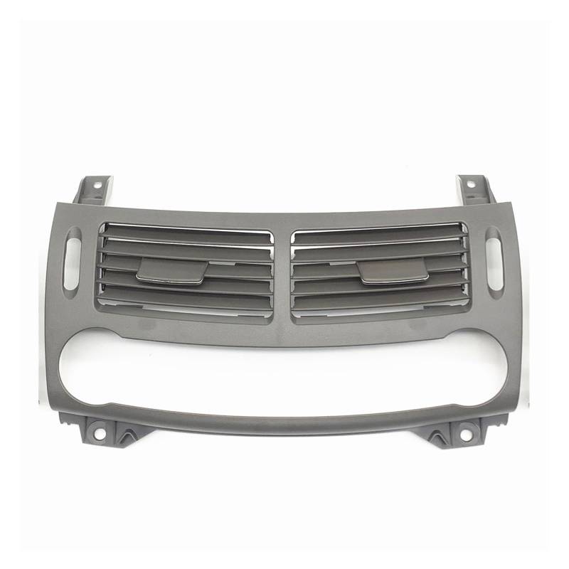 Frontgrill Für Benz E-Klasse W211 2003-2008 CLS-Klasse W219 2007-2009 Vorne Mitte A/C Air Vent Outlet Klimaanlage Grill Abdeckung Trim Auto-Kühlergrill(Dunkelgrau) von NAUTIG