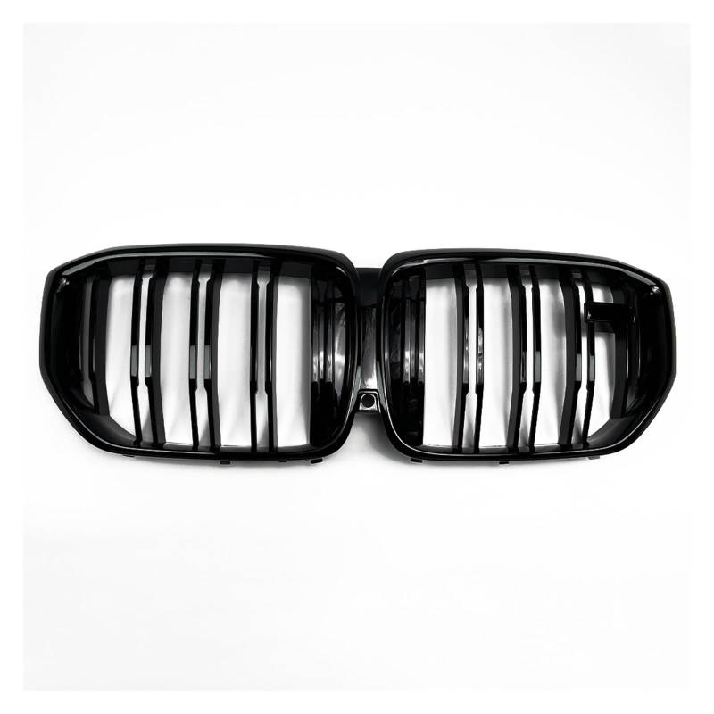 Frontgrill Für G05 LCI X5 2023 2024 Autozubehör Front Nierengrill Stoßstange Facelift Glanz Schwarz Kühlergrill Mit Kameraloch Auto-Kühlergrill(Gloss Black) von NAUTIG