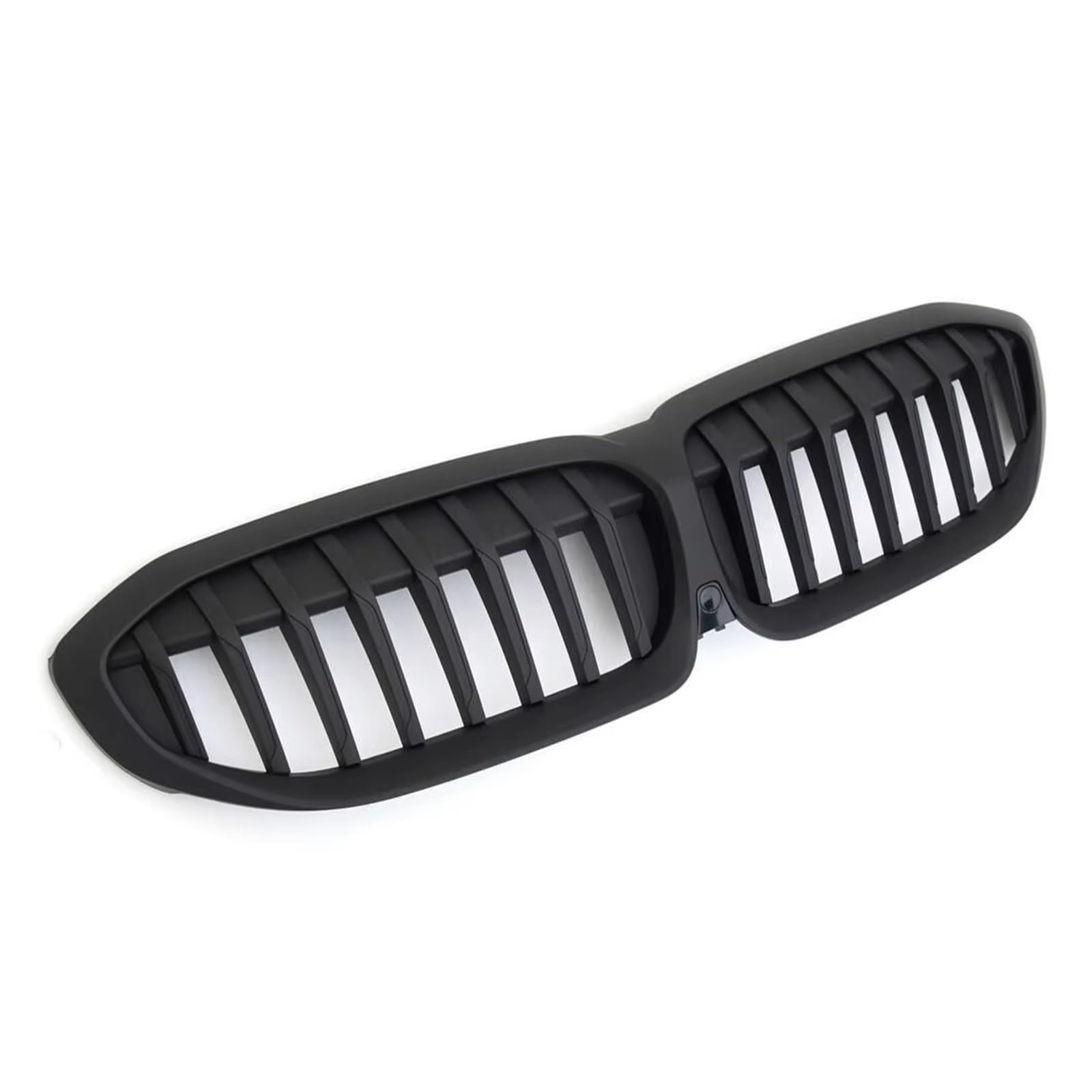 Frontgrill Für G20 3er G20 G21 G28 2019-2022 Frontstoßstange Haube Nierengrill Renngitter Ersatz Black Diamond Meteor Style Auto-Kühlergrill(2 Slat-Matte Black) von NAUTIG