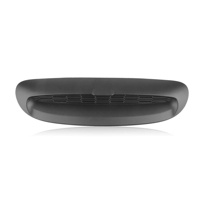 Frontgrill Für Mini Für Cooper S JCW F54 F55 F56 F57 2014-2021 2022 2023 2024 ABS Glanz/Matt Schwarz Vorne Motorhauben Haube Vent Scoop Air Outlet Abdeckung Trim Auto-Kühlergrill(Matt-schwarz) von NAUTIG